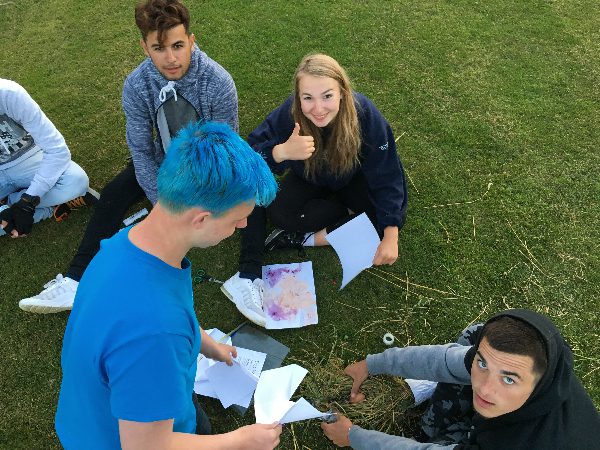 group of young people
